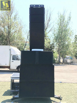 Vera20 line array and S33 subwoofer in the project