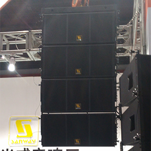 Sanway Aero12A&L8028 Active Line Array System in 2017 Guangzhou Prolight+Sound Expo
