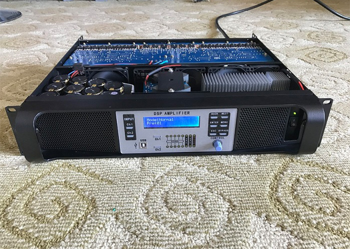 Sanway first DSP Amplifier with Ethernet