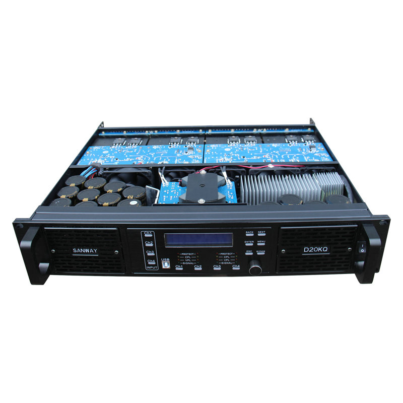 D20KQ 4x4000W 4CH DSP power amplifier