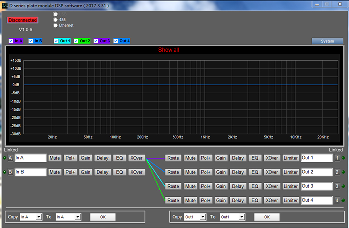 Latest DSP Software For Sanway Amplifier Modules