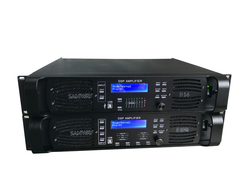 D10Q 4CH digital DSP amplifier