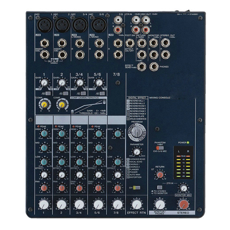 MG82CX 8-Input Stereo Mixer with Digital Effects - Buy stereo