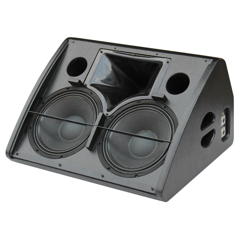 M212 Dual 12 Inch Bi-amp PA DJ Stage Monitor Speakers