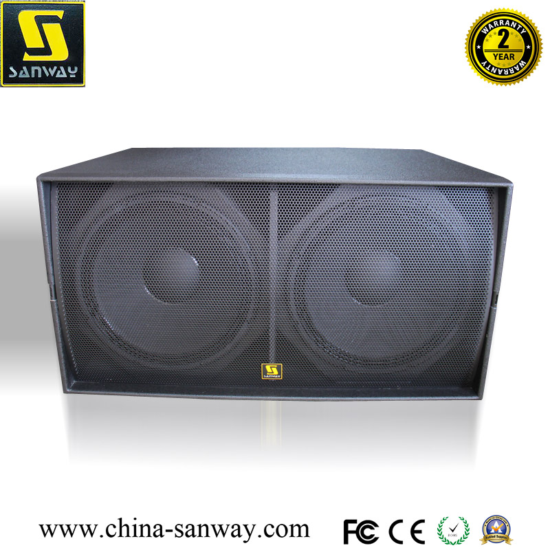 WS218X dual 18 inch subwoofer