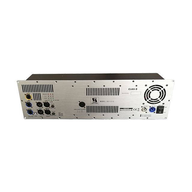 D3-215 1800W+1800W+900W Digital DSP Plate Amplifier with Ethernet 