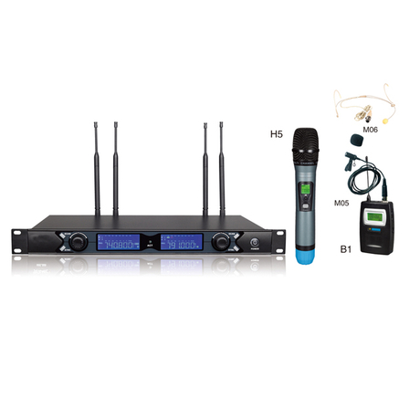 S Dual Channels Uhf Wireless Microphone Buy Uhf Wireless Microphone