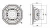 10NW65-16 10 Inch Bass Speaker Driver