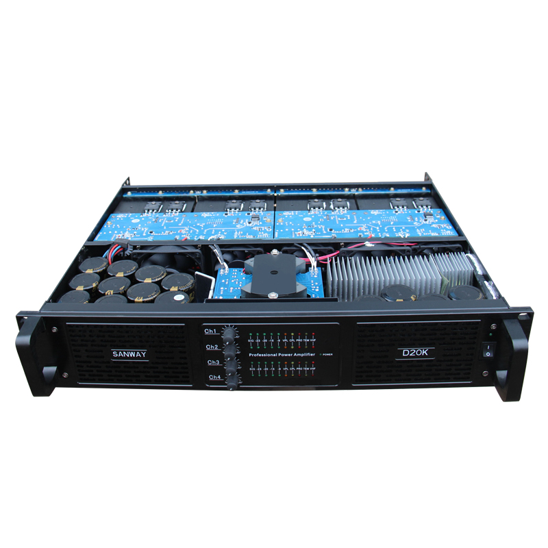  FP20000Q D20K Class D DJ Power Amplifier 4 Channel