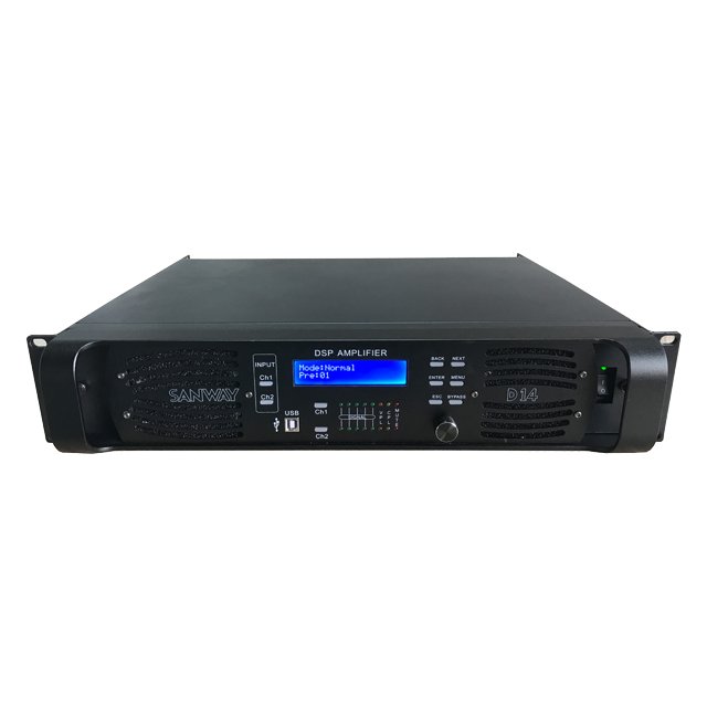 D14 2CH DSP amplifier 14000W