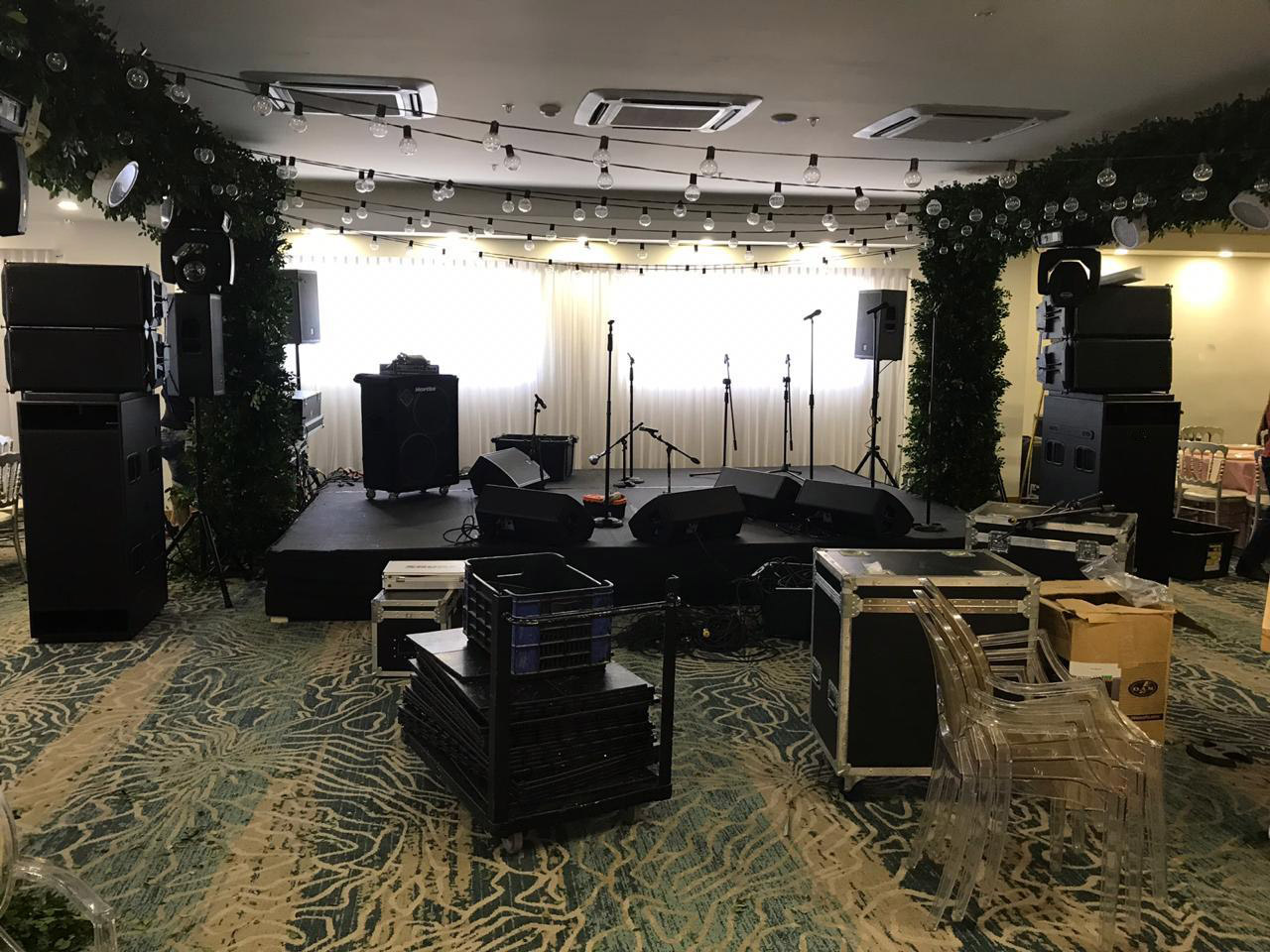 Sanway GEO S1210 Line Array and RS18 Subwoofer Supplied the 500 People Event