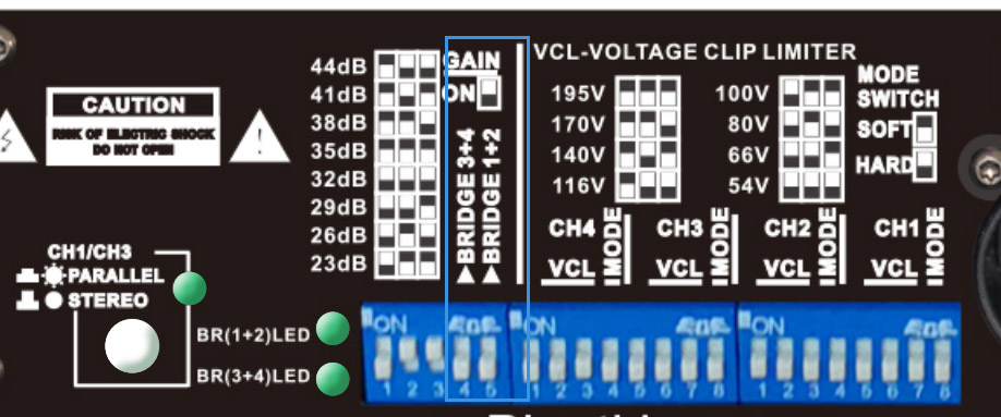 What Is A Bridged Amplifier Function Of Bridging Of Professional Power 