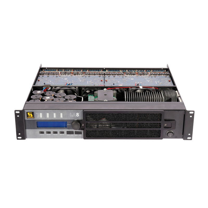 LA8 4 Channel Digital DSP Professional Audio Power Amplifier 