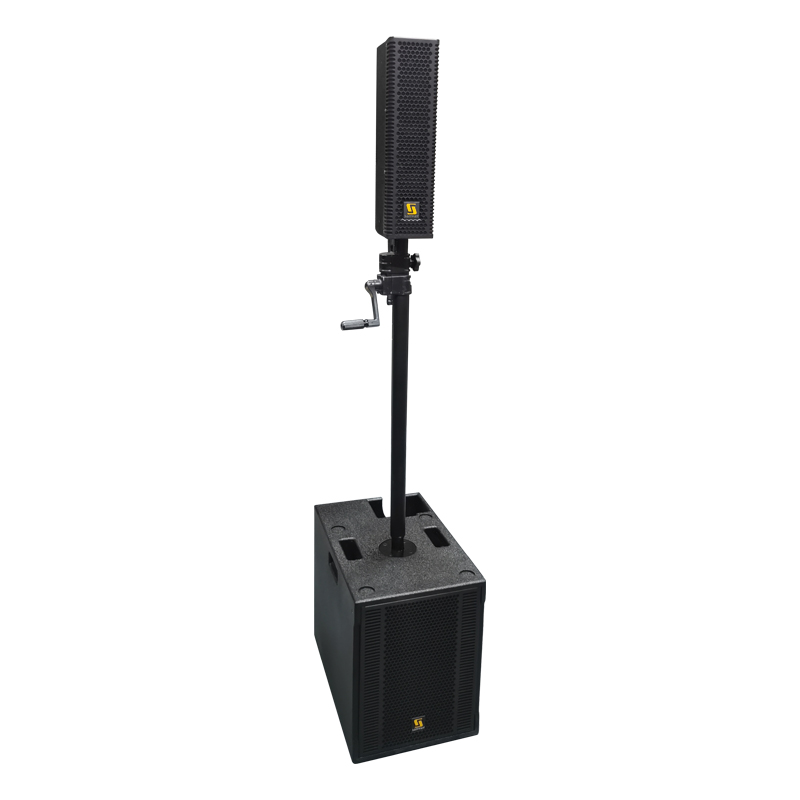 powered column speaker system