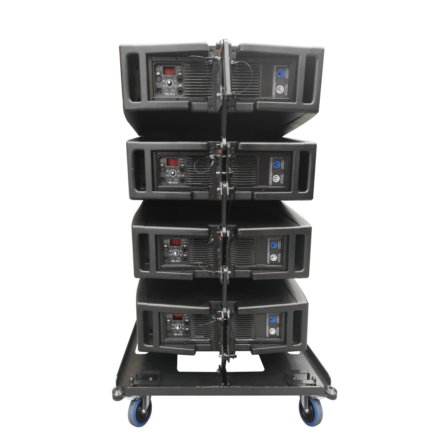 HDL30A Dual 10 Inch 2 Way Active Bi-amped Line Array Lightweight Touring Speaker