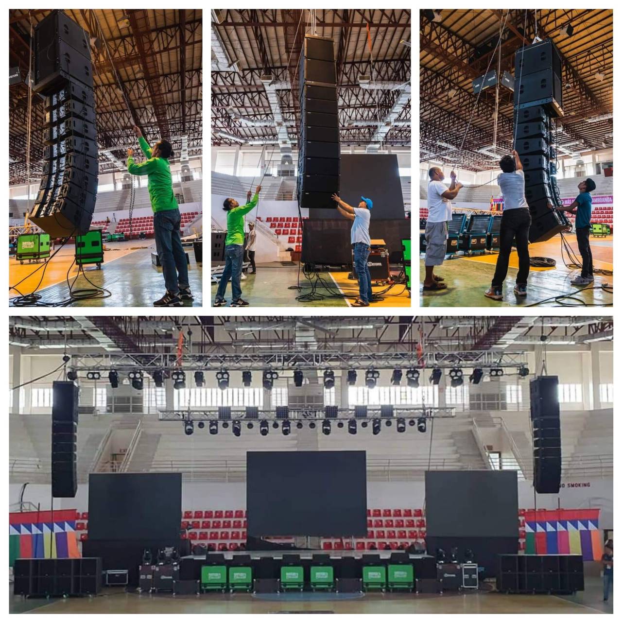 The Development and Application of Line Array Speaker System