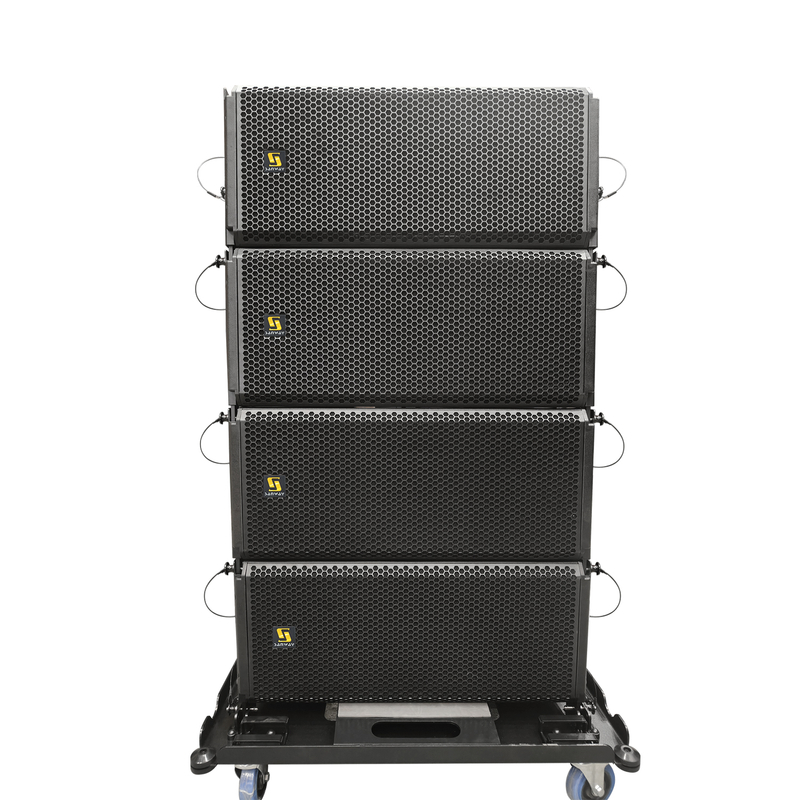 HDL30A Dual 10 Inch 2 Way Active Bi-amped Line Array Lightweight Touring Speaker
