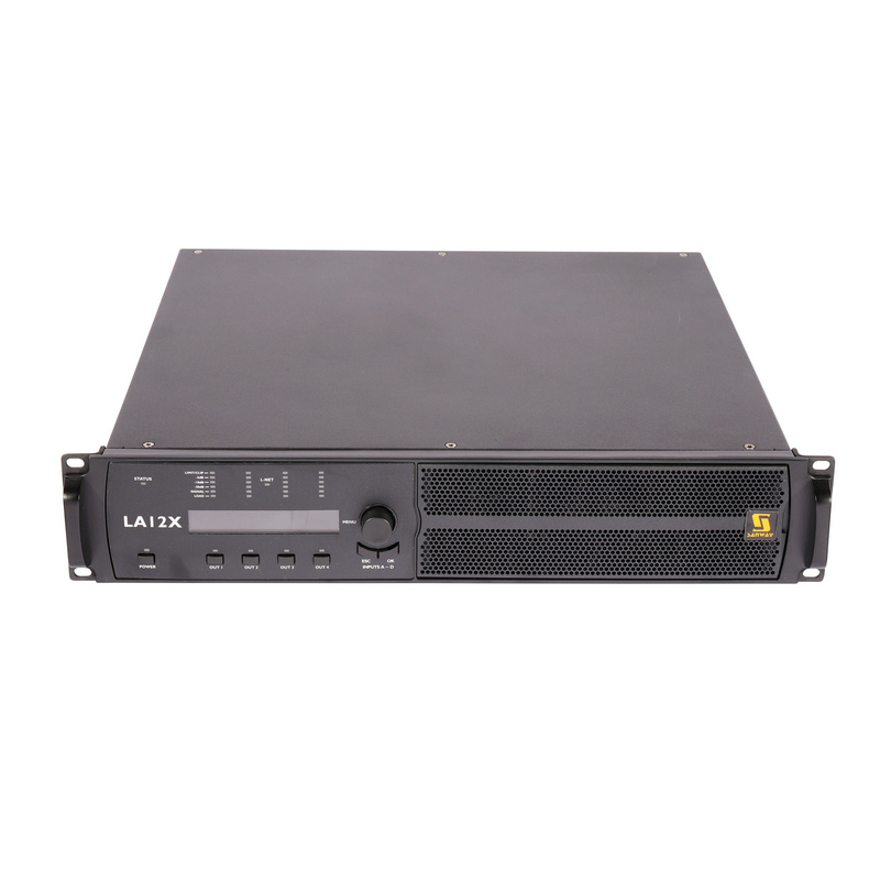 LA12X 12000W 4 Channel Class D Audio DSP Power Amplifier