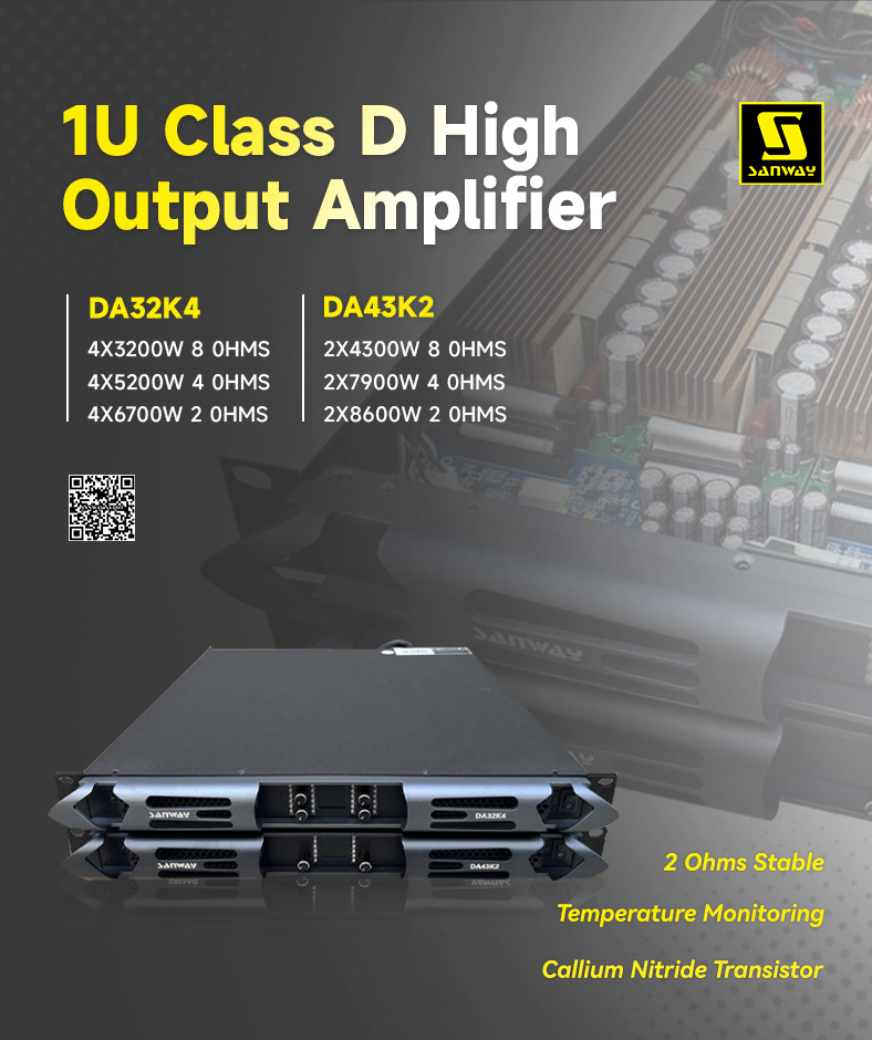 class d power amplifier for subwoofer