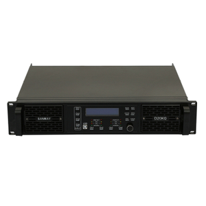 D20KQ 4 Channel Class D Digital DSP Amplifier 16000W for Subwoofer 